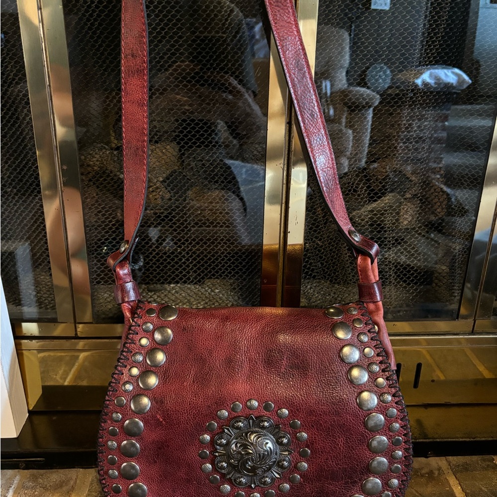 Burnt red bag